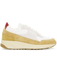 common projects tan sneakers