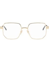 Cartier - 'Panthère De Squared Glasses - Lyst