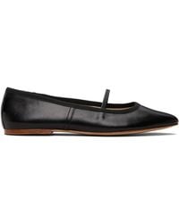 A.P.C. - Ballerines Swan Noires - Lyst