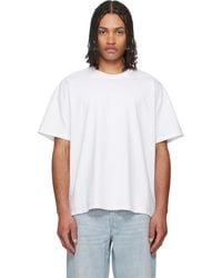 Les Tien - Lightweight Binded Neck Oversized T-Shirt - Lyst