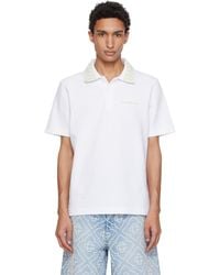 CASABLANCA - Laurel Piqué Polo - Lyst