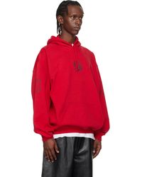 Vetements Xxx Logo Hoodie in Black for Men | Lyst