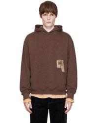 Palm Angels - Brushed Palm Tree Regular Hoodie - Lyst