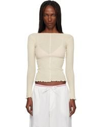Baserange - Off- Pama Long Sleeve Tee - Lyst