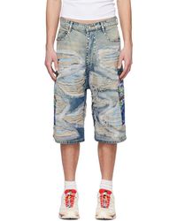 Who Decides War - Studded Shorts - Lyst
