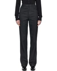 Lemaire - High Waisted Straight Jeans - Lyst