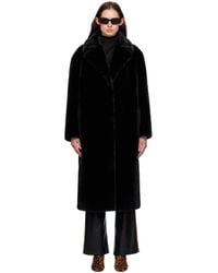 Stand Studio - Maria Faux-Fur Coat - Lyst