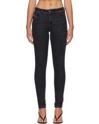 DIESEL - Regular Waist 2017 Slandy Jeans - Lyst