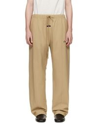 Fear Of God - Tan Signature Track Pants - Lyst