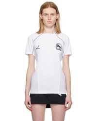 Hyein Seo - T-shirt de football blanc - Lyst