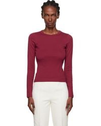 Flore Flore - Burgundy Max T-Shirt - Lyst