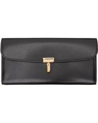 TOTEME - T-Lock Leather Wallet - Lyst