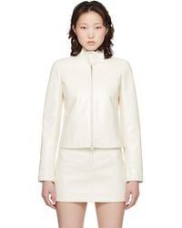 Courreges - Off- City Vinyl Jacket - Lyst