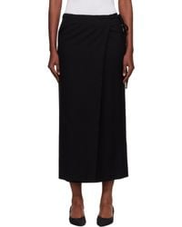 DUNST - Wrap Maxi Skirt - Lyst