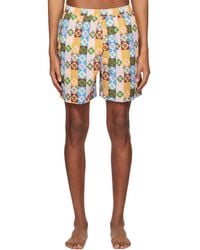 Nanushka - Multicolor Kenan Swim Shorts - Lyst