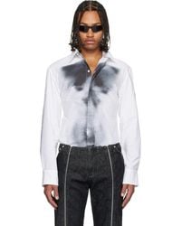 Jean Paul Gaultier - Printed Body Dust Shirt - Lyst