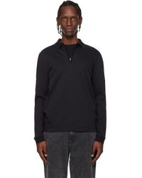 BOSS - Two-Tone Structure Mercerised-Cotton Polo - Lyst