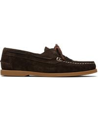 Hereu - Saler Nautic Suede Boat Shoes - Lyst