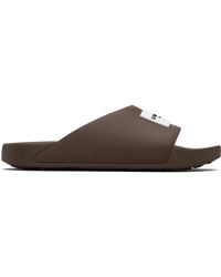 Givenchy - Rubber Label Mule Slides - Lyst
