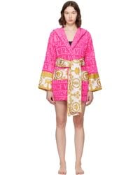 Versace - 'I Heart Baroque' Short Bathrobe - Lyst