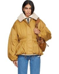 Isabel Marant - Blouson Selja Jaune - Lyst