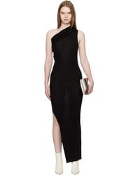 Rick Owens - Temple Athena Midi Dress - Lyst