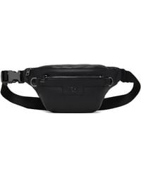 HUGO - Stacked Logo Faux-Leather Belt Bag - Lyst