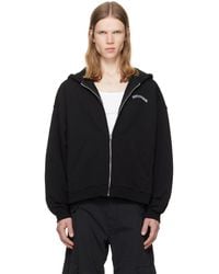 we11done - Teddy Drawing Zip-Up Hoodie - Lyst