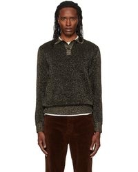 Marni - Wool Lurex Detailing Polo - Lyst