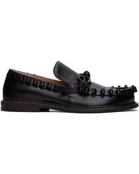 JW Anderson - Ruffle Leather Slip-On Loafers - Lyst