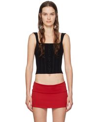 GUIZIO - Full Length Knit Corset - Lyst