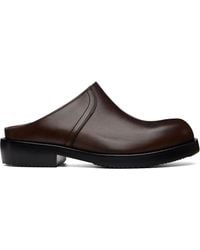 Dries Van Noten - Leather Clog Loafers - Lyst
