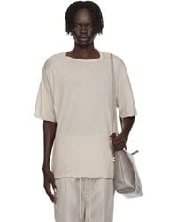 Rick Owens - Off- Concordians Brad T-Shirt - Lyst