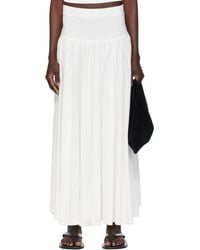 Loulou de Saison - Off- Romy Maxi Skirt - Lyst