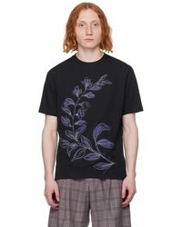 Paul Smith - Navy Laurel T-shirt - Lyst
