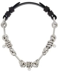 Simone Rocha - Bridle Stacked Link Faux-Pearl Chain Necklace - Lyst