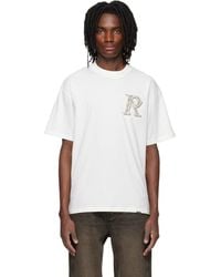 Represent - Off- Western Initial T-Shirt - Lyst