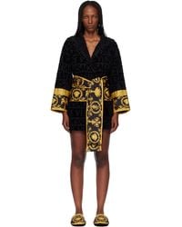 Versace - 'I Heart Baroque' Short Bathrobe - Lyst