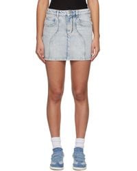 Isabel Marant - Vesna Denim Miniskirt - Lyst