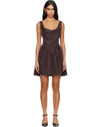 Vivienne Westwood - Robe Courte Sunday Bourgogne - Lyst