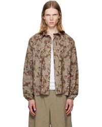 Satisfy - Khaki Peaceshell River Shirt - Lyst