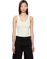Lemaire - Off- Rib Tank Top - Lyst