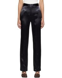 Victoria Beckham - Creased Trousers - Lyst