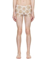 Commas - Painted Flower Square Swim Briefs - Lyst