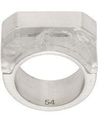 Rick Owens - Double Crystal Hollywood Ring - Lyst