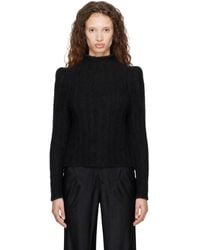 Rick Owens - Tower Cropped Con Sweater - Lyst