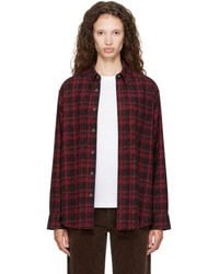 DUNST - Checked Flannel Bd Shirt - Lyst
