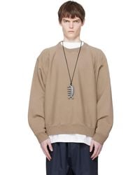 Hed Mayner - Embroidered-Logo Sweatshirt - Lyst