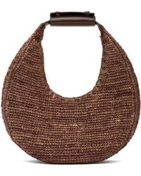 STAUD - Moon Raffia Bag - Lyst