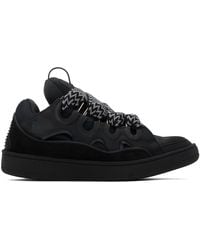 Lanvin - Ssense Exclusive Curb Sneakers - Lyst